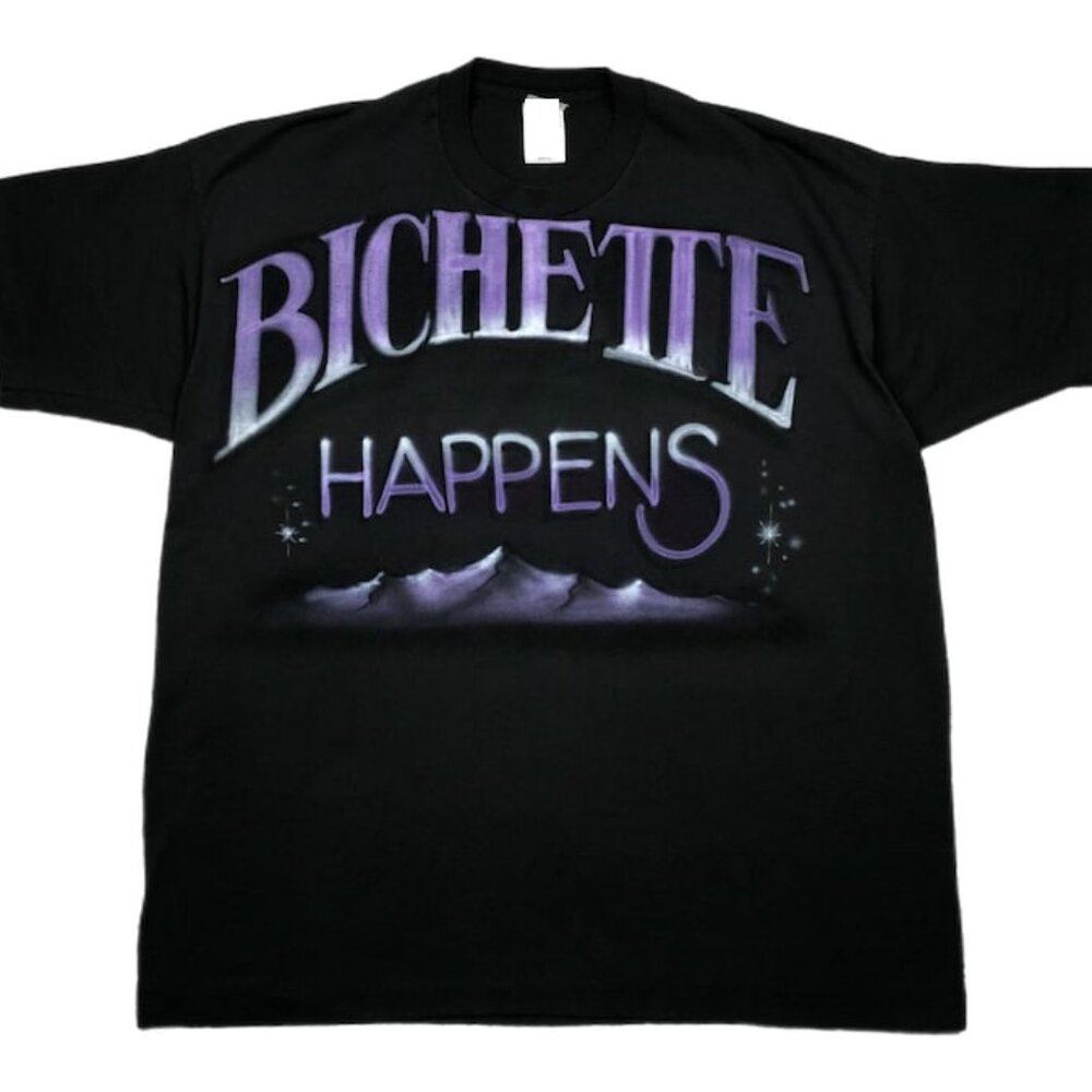 90s Colorado Rockies Baseball Bichette Happens Airbrushed Graphic T-Shirt 81